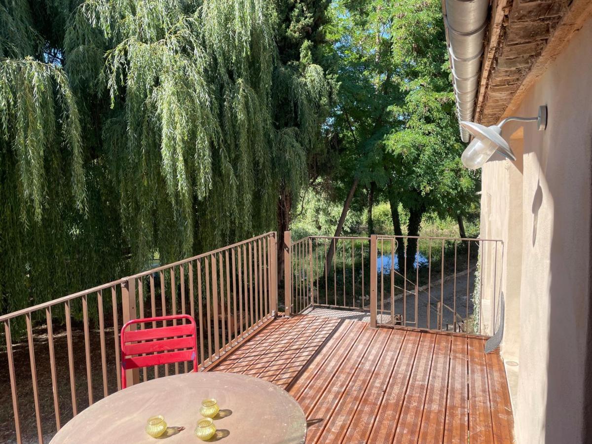 Gite "Suzanne" Du Moulin De La Batteuse Valensole Exterior foto